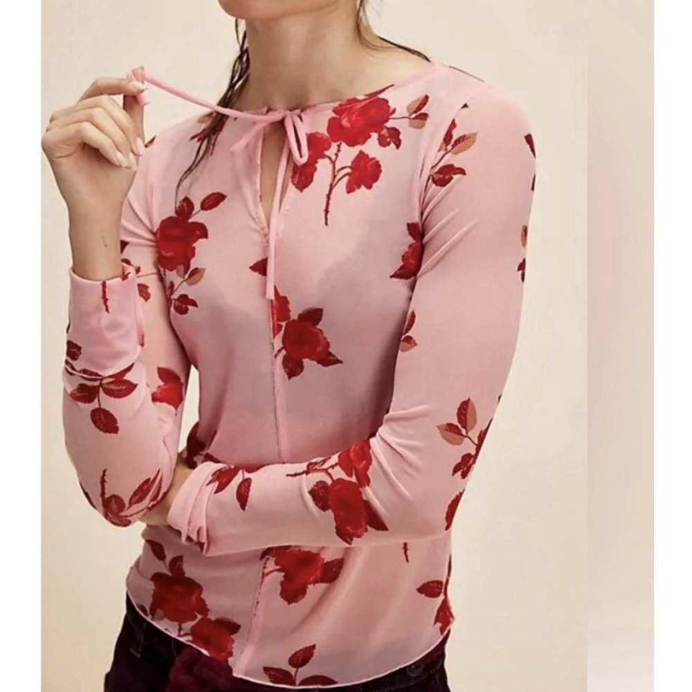 NWOT Free People Tried and True Layer Top Size M